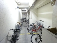 【東京都/杉並区下高井戸】パールハイツ桜上水 駐輪場