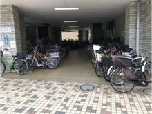 【東京都/中野区上高田】上高田4丁目団地 1号棟 駐輪場