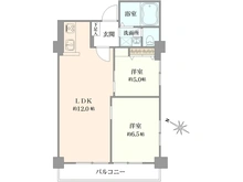 【東京都/中野区沼袋】マンション沼袋 間取り図