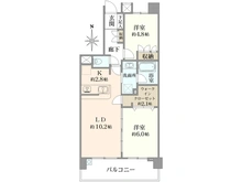 【東京都/練馬区中村南】リリーゼ練馬中村南 間取り図