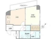 【東京都/中野区中央】マンションヴィップ中野坂上 間取り図
