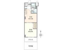 【東京都/中野区上高田】マンションワコー落合 間取り図