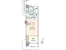 【東京都/中野区本町】グローリオ新中野ブランデコ 間取り図