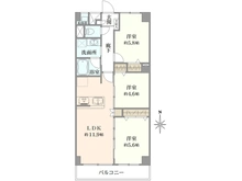 【東京都/中野区中央】サンメゾン中野 間取り図
