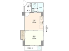 【東京都/杉並区梅里】シャンボール南高円寺 間取り図