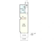 【東京都/杉並区高円寺南】迦葉中野マンション 間取り図