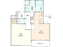 【東京都/中野区上高田】クレスト落合 間取り図