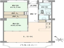 【東京都/中野区南台】南台ヒルズ 間取り図