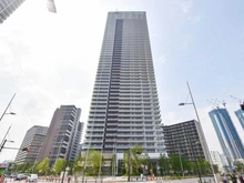 【東京都/中央区晴海】HARUMI FLAG park village T棟 建築中の外観