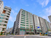 【東京都/中央区佃】シティハウス月島駅前キャピタルコート 外観：写真中央