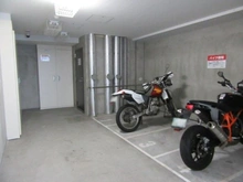 【東京都/中央区佃】シティハウス月島駅前キャピタルコート 共用部：バイク置き場