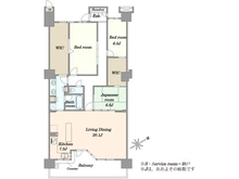 【千葉県/浦安市日の出】シーガーデン新浦安 C棟 間取り図