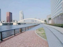 【東京都/中央区月島】アイ・マークタワー 隅田川テラス（現地より約220m）：