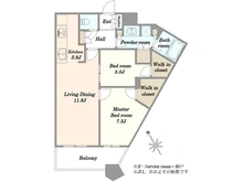 【東京都/中央区勝どき】勝どきザ・タワー 間取り図