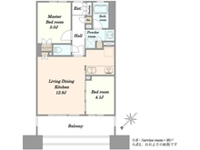 【東京都/中央区晴海】晴海テラス 間取り図