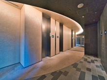 【東京都/中央区月島】MID TOWER GRAND 共用部：1階エレベーターホール