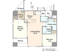 【東京都/渋谷区恵比寿】アトラス恵比寿 間取り図