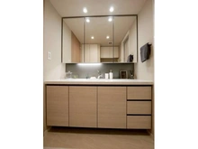 【東京都/中央区晴海】HARUMI FLAG SUN VILLAGE T棟　SKYDUO 洗面室