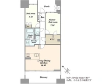 【東京都/中央区晴海】ザ・晴海レジデンス 間取り図