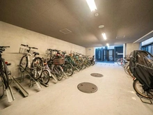 【東京都/中央区佃】リビオレゾン月島ステーションプレミア 駐輪場