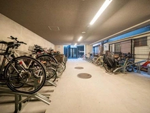 【東京都/中央区佃】リビオレゾン月島ステーションプレミア 駐輪場