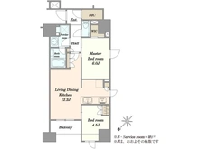 【東京都/中央区佃】リビオレゾン月島ステーションプレミア 間取り図