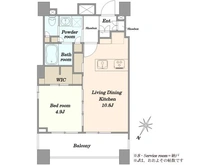 【東京都/文京区音羽】ペイサージュ音羽壱番館 間取り図