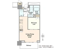 【東京都/中央区晴海】ザ・パークハウス晴海タワーズクロノレジデンス 間取り図