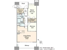 【東京都/中央区晴海】ザ・晴海レジデンス 間取り図