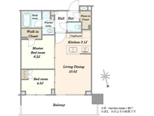 【東京都/中央区晴海】HARUMI FLAG PARK VILLAGE  T棟 間取り図