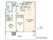 【東京都/中央区晴海】HARUMI FLAG PARK VILLAGE T棟 間取り図