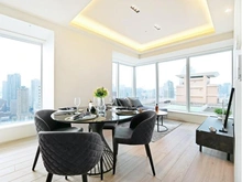 【東京都/中央区月島】CAPITAL GATE PLACE THE TOWER リビング・ダイニング：※家具・調度品等は販売価格に含まれておりません