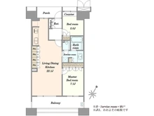 【東京都/中央区晴海】ザ・晴海レジデンス 間取り図