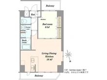 【東京都/台東区浅草橋】プレール・ドゥーク秋葉原EAST 間取り図