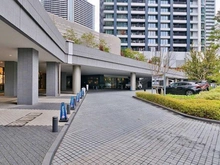 【東京都/中央区晴海】DEUX TOURS（ドゥ・トゥール） WEST 敷地内：車寄せ