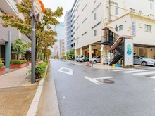 【東京都/中央区勝どき】クレアシティ勝どきアットステーション 前面道路