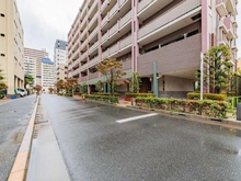 【東京都/中央区勝どき】クレアシティ勝どきアットステーション 前面道路