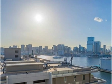 【東京都/中央区晴海】HARUMI FLAG SUN VILLAGE  C棟 眺望：マンション共用部から