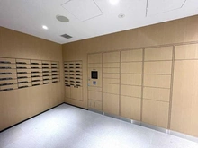【東京都/中央区晴海】HARUMI FLAG SUN VILLAGE  D棟 共用部：メールBOX・宅配BOX