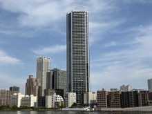 【東京都/中央区月島】グランドシティタワー月島 外観