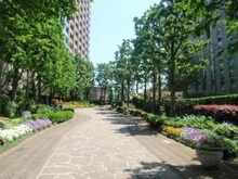 【東京都/中央区佃】センチュリーパークタワー エントランスアプローチ