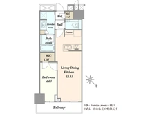 【東京都/中央区月島】MID　TOWER　GRAND 間取り図