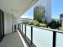 【東京都/品川区上大崎】パークコート白金長者丸 バルコニー
