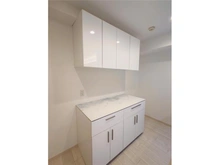 【東京都/渋谷区広尾】広尾センターハイツ 収納：キッチン後方のカップボード