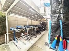 【東京都/港区西麻布】イニシアイオ西麻布 駐輪場：大規模修繕工事中（令和8年2月完了予定）