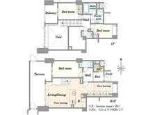 【東京都/世田谷区桜丘】レジデンスコート世田谷桜丘 間取り図