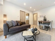 【東京都/世田谷区砧】タウンハイツ砧 リビング・ダイニング：※家具調達品は価格に含まれません