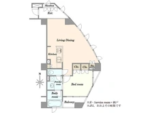 【東京都/港区西麻布】D’グランセ西麻布ハイヴァリー 間取り図