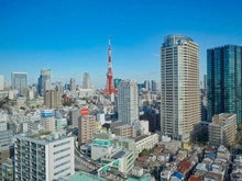 【東京都/港区麻布十番】アクシア麻布 眺望（スカイラウンジ）