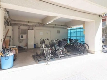【東京都/新宿区山吹町】江戸川橋ダイヤハイツ 駐輪場
